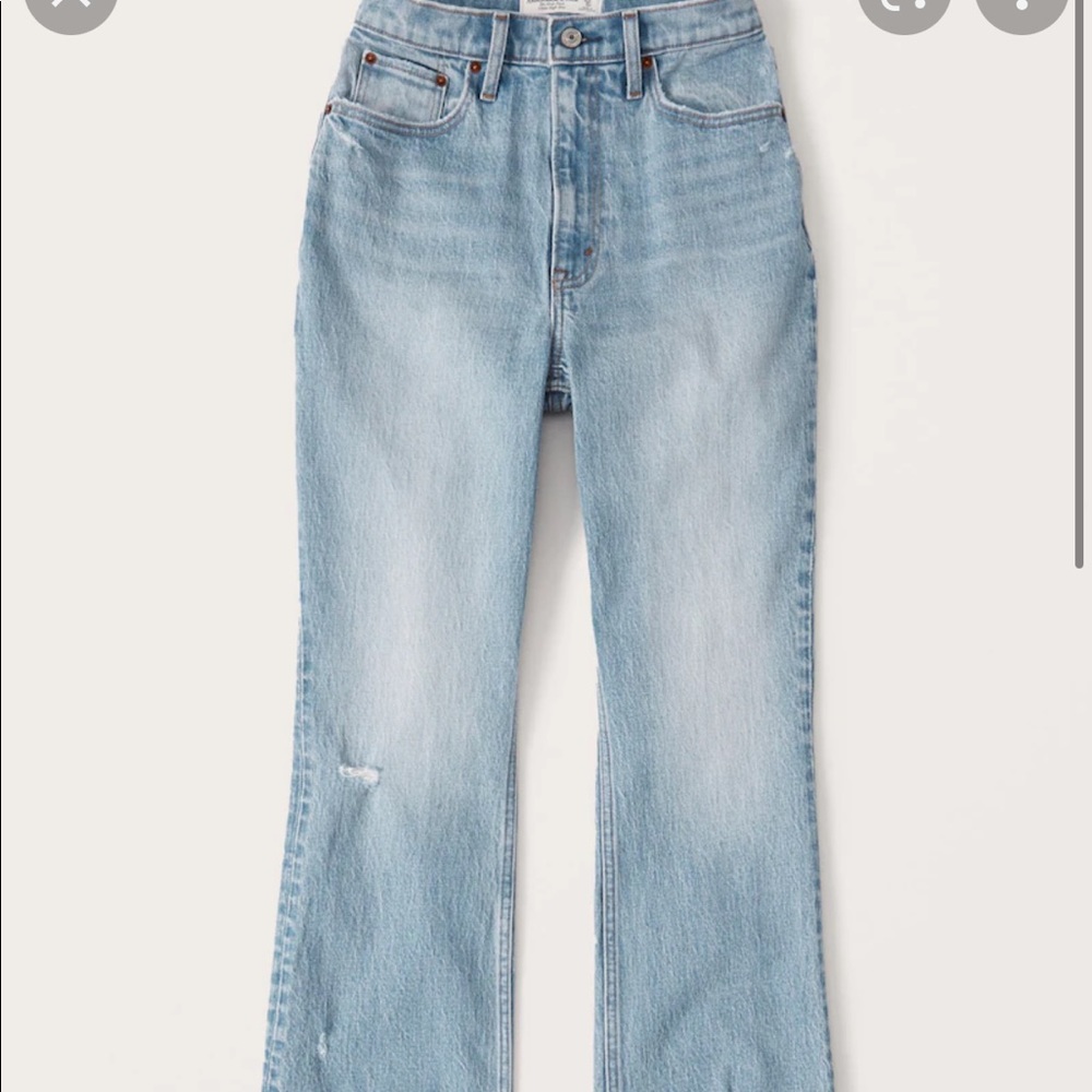 Abercrombie Ultra High Rise Kick Flare - Size 10